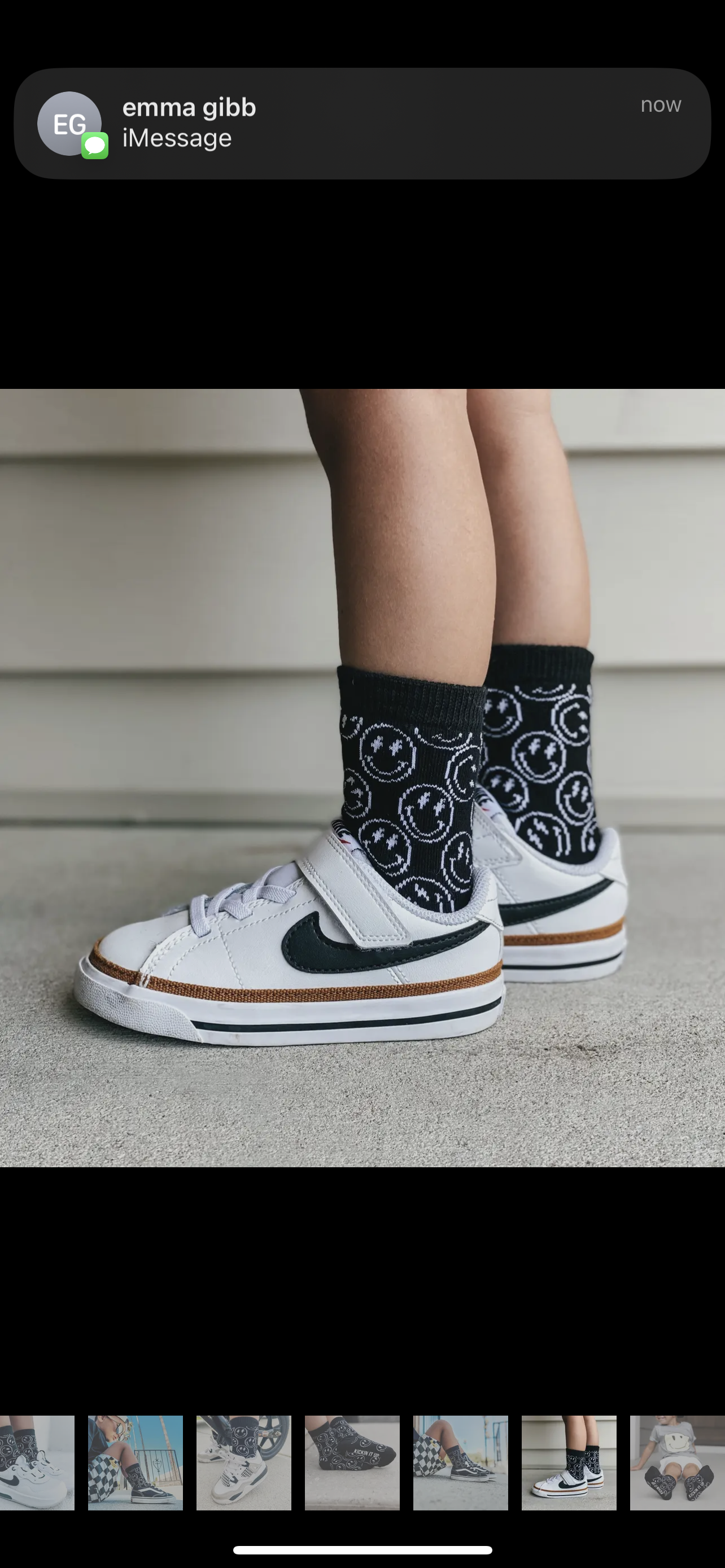 Smiley socks