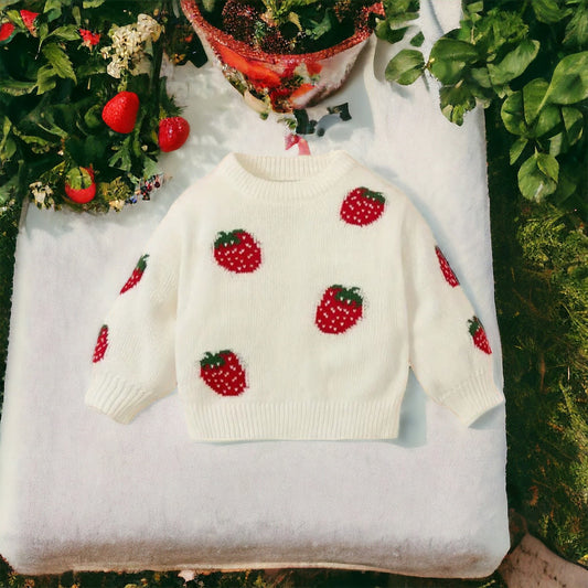 strawberry shortcake pullover